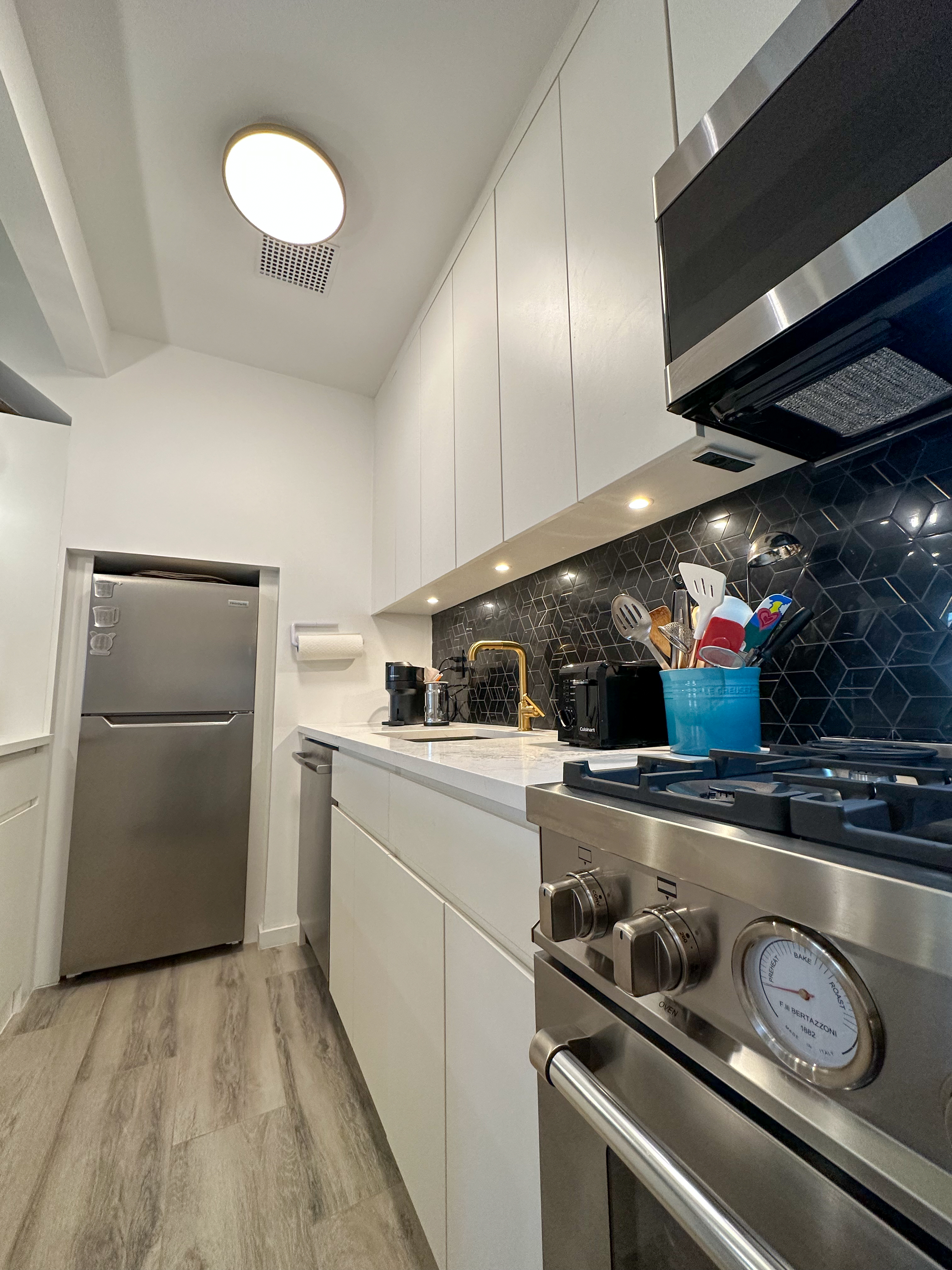 Kitchen — hardware and fixture close-up